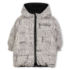 Plum&iacute;fero reversible con capucha KARL LAGERFELD KIDS 
                    NI&Ntilde;O