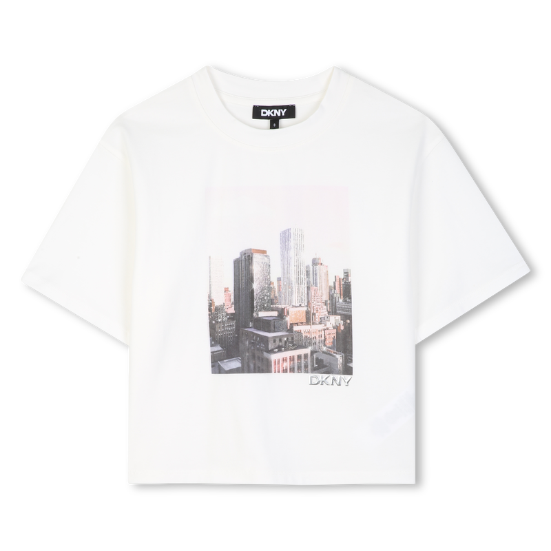 Camiseta de mangas cortas DKNY 
                        NI&Ntilde;A