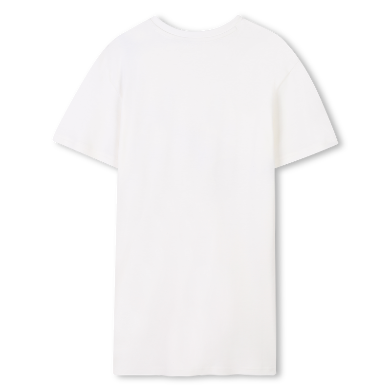 Vestido manga corta y algod&oacute;n MARC JACOBS 
                        NI&Ntilde;A