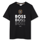 Camiseta de manga corta, NEGRO, hi-res