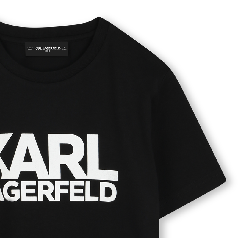 Camiseta de manga corta KARL LAGERFELD KIDS 
                        NI&Ntilde;O