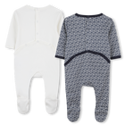Conjunto de dos pijamas de algod&oacute;n KENZO KIDS 
                    UNISEXO