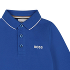Polo de piqu&eacute; de algod&oacute;n BOSS 
                    NI&Ntilde;O