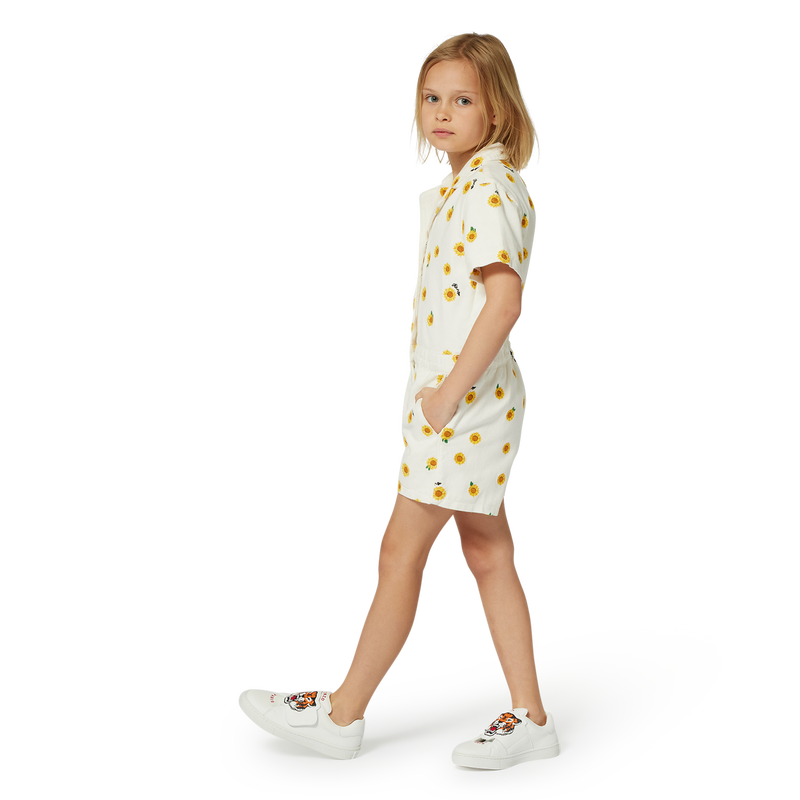 Mono corto de algod&oacute;n KENZO KIDS 
                        NI&Ntilde;A