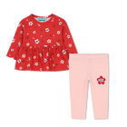 Conjunto de camiseta y legging KENZO KIDS 
                    NI&Ntilde;A