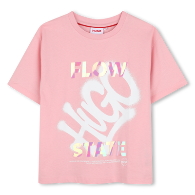 Camiseta de mangas cortas HUGO NI&Ntilde;A