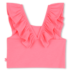 Camiseta de tirantes con tirantes con volantes BILLIEBLUSH 
                    NI&Ntilde;A
