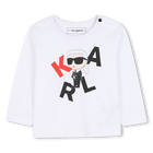 Camiseta de manga larga KARL LAGERFELD KIDS 
                    NI&Ntilde;O