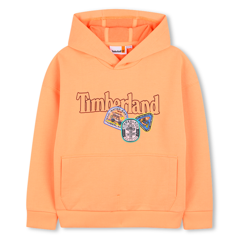 SUDADERA CON CAPUCHA TIMBERLAND 
                        NI&Ntilde;O