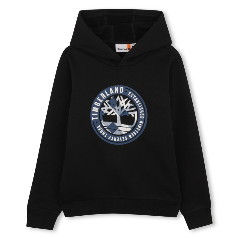 SUDADERA CON CAPUCHA TIMBERLAND 
                        NI&Ntilde;O