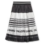 Falda midi plisada KARL LAGERFELD KIDS 
                    NI&Ntilde;A