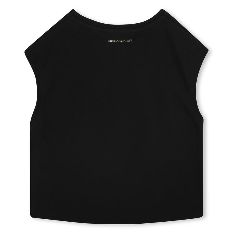 Camiseta algod&oacute;n de ceremonia MICHAEL KORS 
                        NI&Ntilde;A