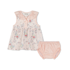 Conjunto de vestido y pololos KENZO KIDS 
                    NI&Ntilde;A