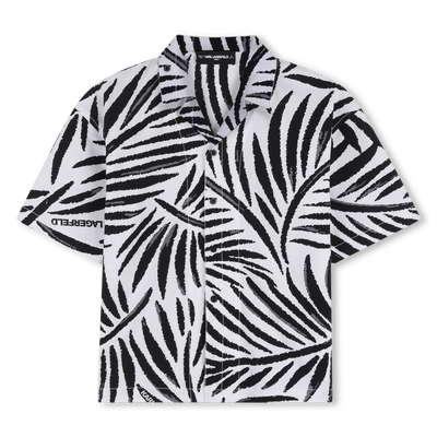 CAMISA DE MANGA CORTA KARL LAGERFELD KIDS NI&Ntilde;O