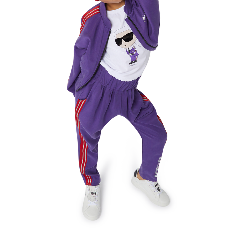 Camiseta con estampado KARL LAGERFELD KIDS 
                        NI&Ntilde;A