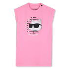 Vestido manga corta KARL LAGERFELD KIDS 
                    NI&Ntilde;A