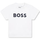 Camiseta de mangas cortas BOSS 
                    NI&Ntilde;O
