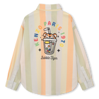 Camisa de manga larga a rayas KENZO KIDS 
                    NI&Ntilde;O