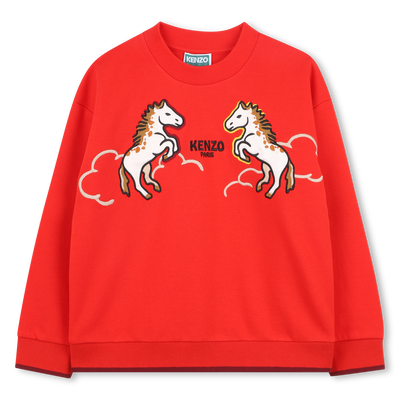 SUDADERA FLEECE KENZO KIDS NI&Ntilde;O