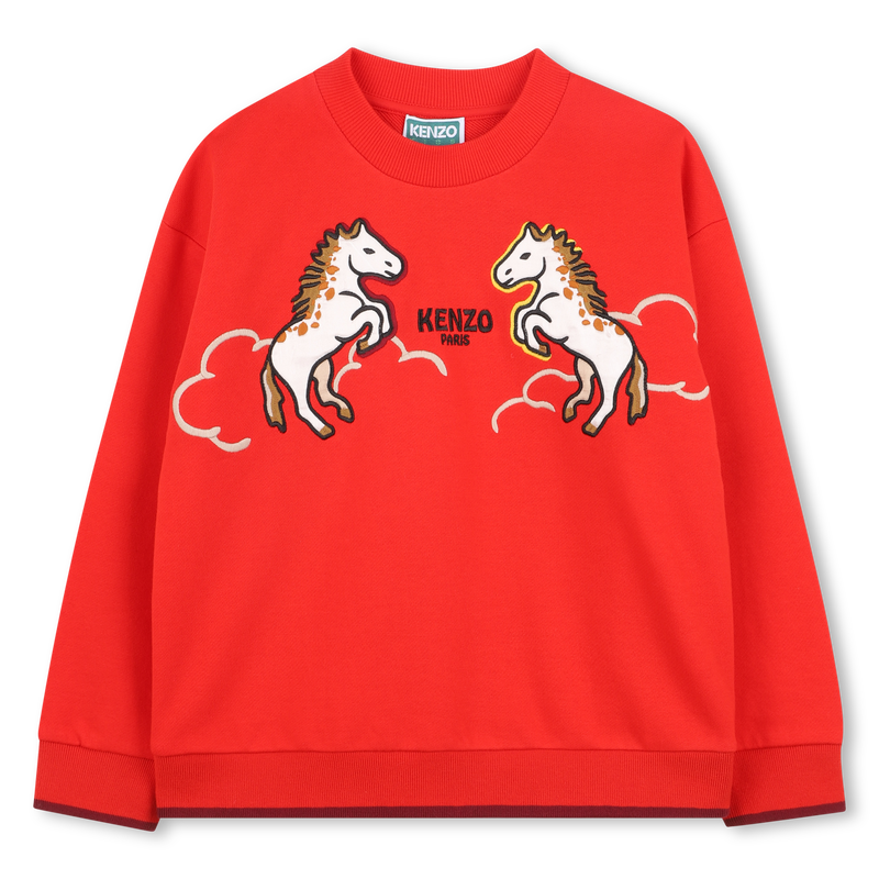 SUDADERA FLEECE KENZO KIDS 
                        NI&Ntilde;O