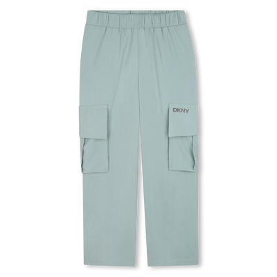 Pantal&oacute;n fluido de pernera ancha DKNY NI&Ntilde;A