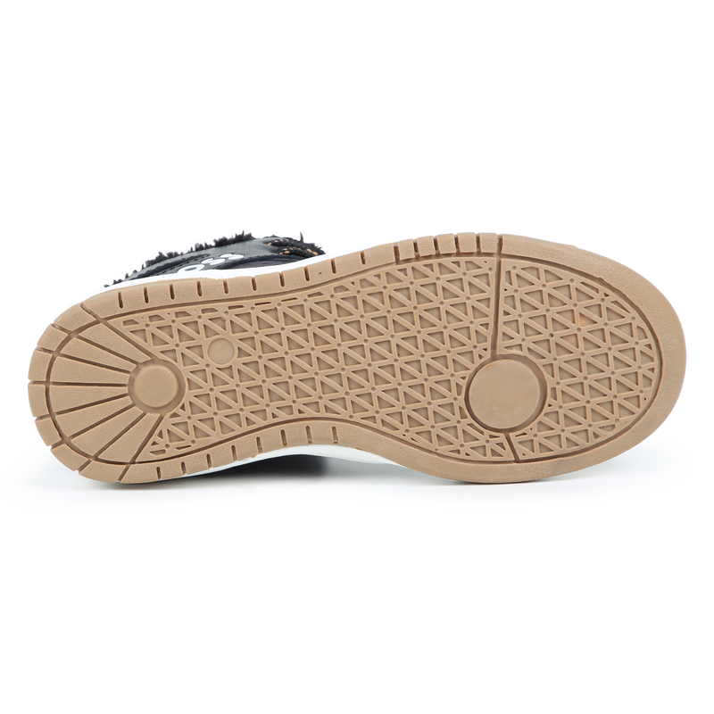 Zapatillas de cordones y piel BOSS 
                        NI&Ntilde;O