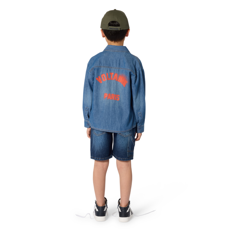 BERMUDAS VAQUERAS ZADIG & VOLTAIRE 
                        NI&Ntilde;O