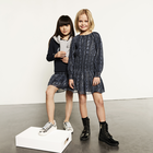 Vestido de manga larga MICHAEL KORS 
                    NI&Ntilde;A