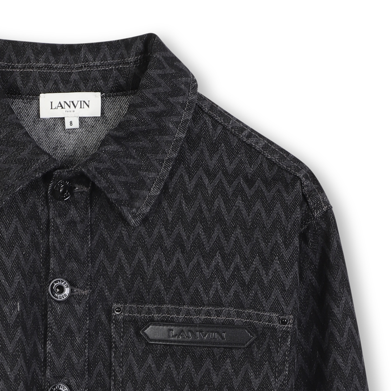 Sobrecamisa vaquera LANVIN 
                        NI&Ntilde;O