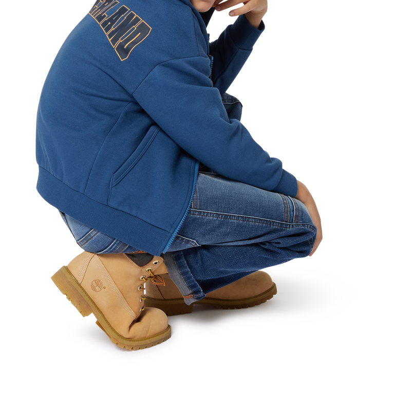 Sudadera mulet&oacute;n con capucha TIMBERLAND 
                        NI&Ntilde;O