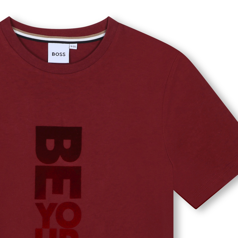 Camiseta de manga corta BOSS 
                        NI&Ntilde;O