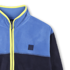 C&aacute;rdigan de forro polar bicolor TIMBERLAND 
                    NI&Ntilde;O