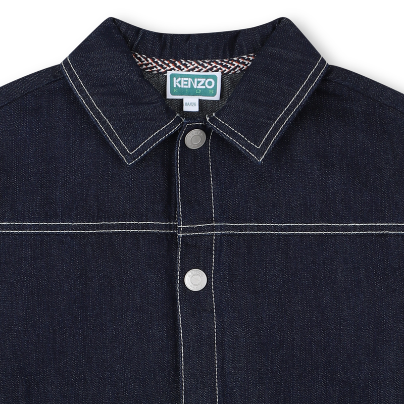 Chaqueta con cierre a presi&oacute;n KENZO KIDS 
                        NI&Ntilde;O