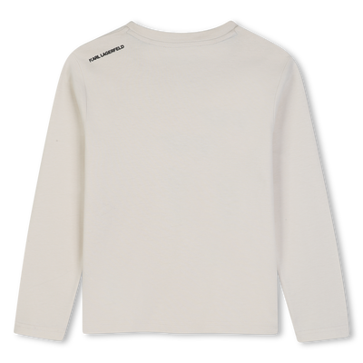 Camiseta de mangas cortas KARL LAGERFELD KIDS NI&Ntilde;O