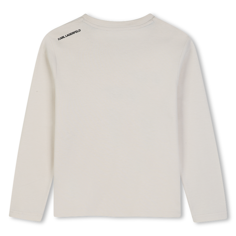 Camiseta de mangas cortas KARL LAGERFELD KIDS 
                        NI&Ntilde;O
