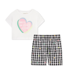 Conjunto camiseta + pantal&oacute;n corto BILLIEBLUSH 
                    NI&Ntilde;A