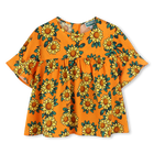 Blusa de sat&eacute;n de algod&oacute;n KENZO KIDS 
                    NI&Ntilde;A