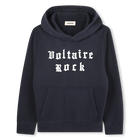 Sudadera con capucha de vell&oacute;n ZADIG & VOLTAIRE 
                    NI&Ntilde;O
