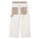 Pantal&oacute;n ajustable de sarga TIMBERLAND 
                    NI&Ntilde;O