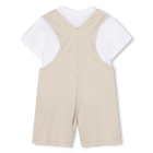 Conjunto de mono y camiseta TIMBERLAND 
                    NI&Ntilde;O