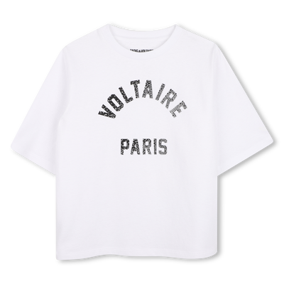Camiseta de mangas cortas ZADIG & VOLTAIRE NI&Ntilde;A