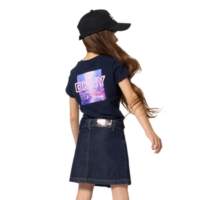 Camiseta de mangas cortas DKNY NI&Ntilde;A