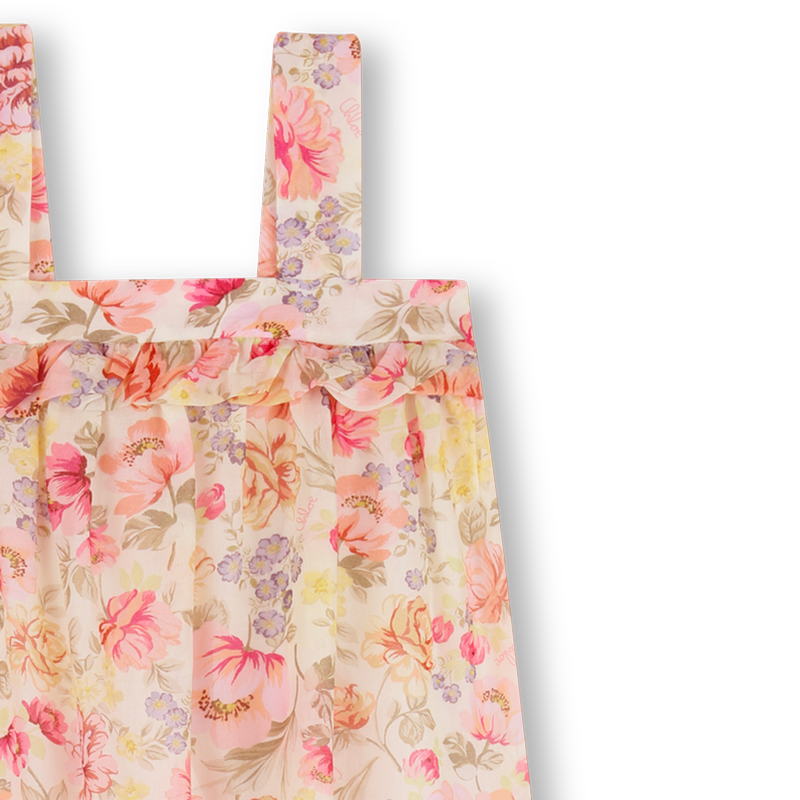 VESTIDO LARGO CON TIRANTES CHLOE 
                        NI&Ntilde;A