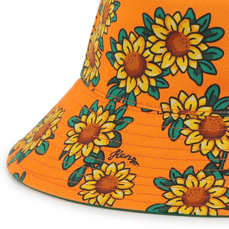 Gorro reversible de algod&oacute;n KENZO KIDS 
                        UNISEXO