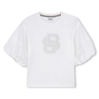 Camiseta de manga corta, BLANCO, hi-res