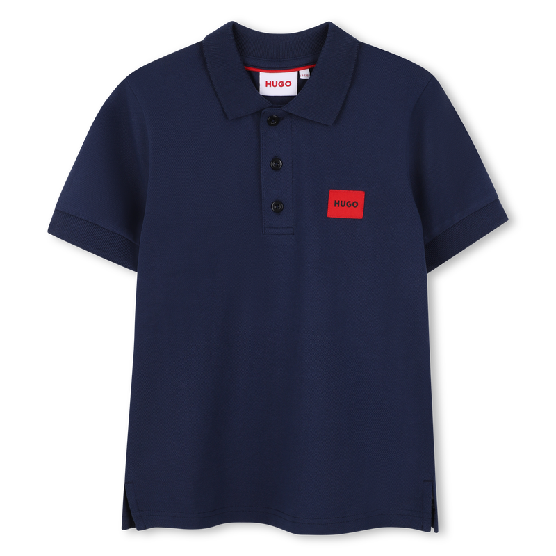 Polo de manga corta HUGO 
                        NI&Ntilde;O