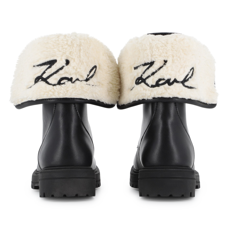 Botines KARL LAGERFELD KIDS 
                        NI&Ntilde;A