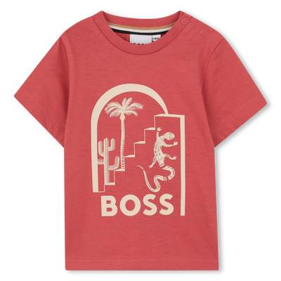 CAMISETA DE MANGA CORTA BOSS NI&Ntilde;O