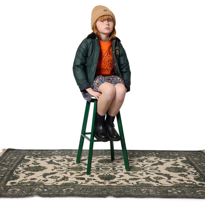 Botas biker de piel de vacuno DKNY 
                        NI&Ntilde;A