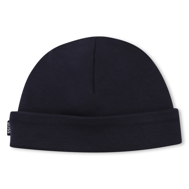 Conjunto de pijama, gorro y babero. BOSS 
                        NI&Ntilde;O